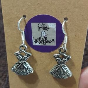 Fashion Dress Sterling Silver Earrings